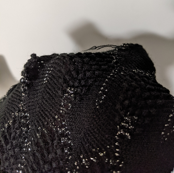 5/$25 Vintage sheer crochet cardigan - Picture 7 of 9